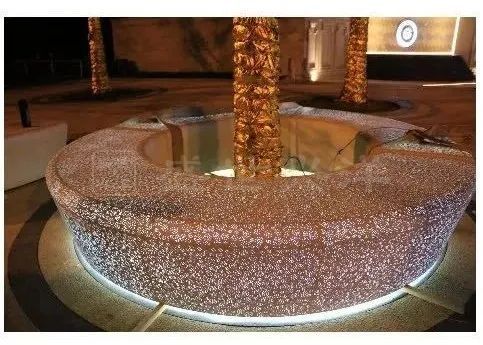 透光混凝土坐凳为黑夜带来了明亮与科技范